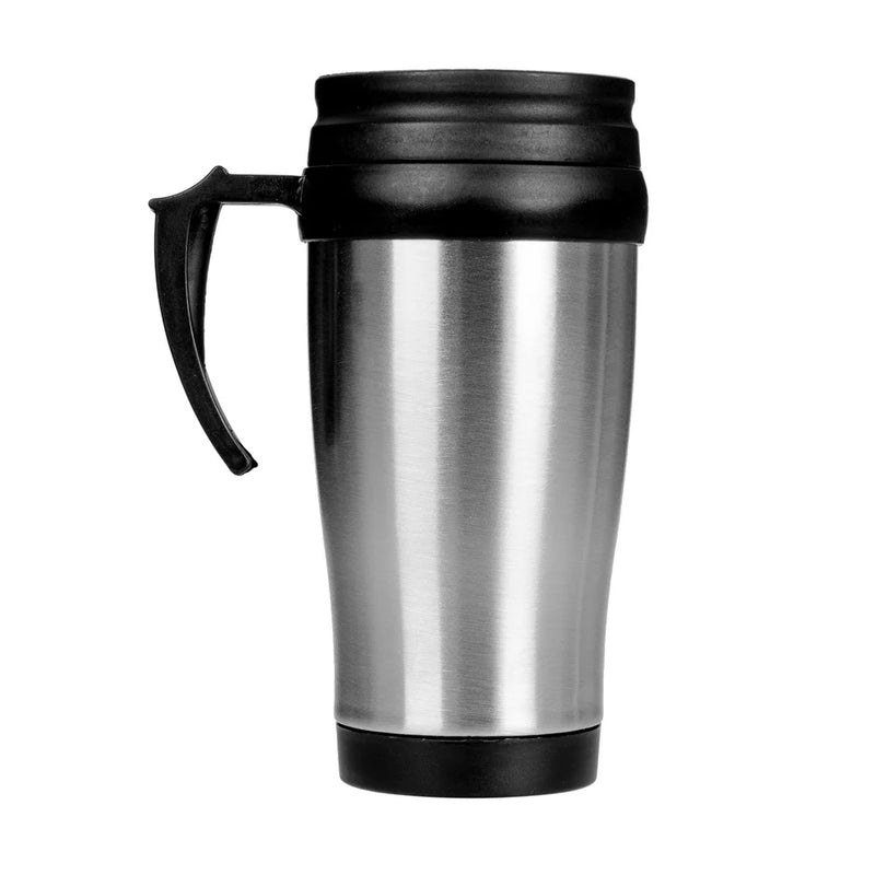 Caneca de aço inoxidável de 400 ml para café , chá para usar na faculdade ou academia.