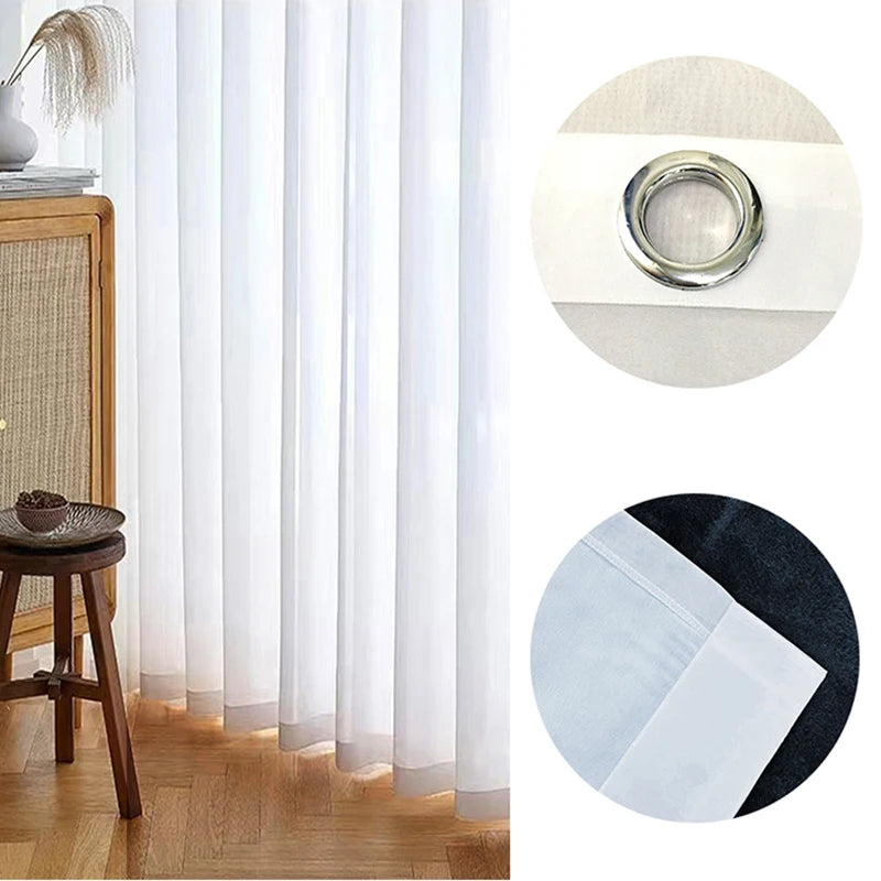 Cortinas Elegantes para Sala de Estar e Estilo Contemporâneo para o Quarto.