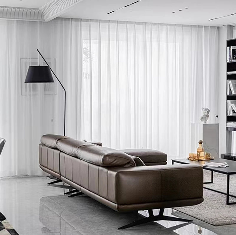 Cortinas Elegantes para Sala de Estar e Estilo Contemporâneo para o Quarto.