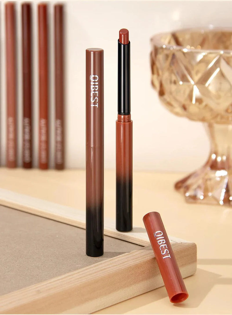 Batom Caneta Matte Nude Longa Duração Lipliner Lápis à prova  D'água Delineador de Lábios Contorno Sexy